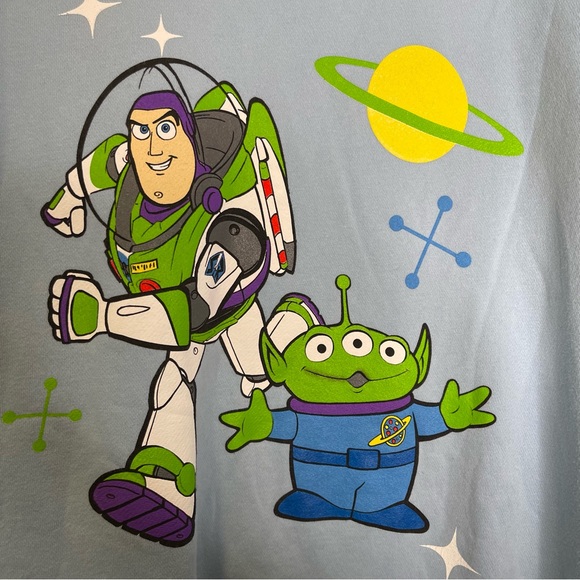 Stoney Clover Lane x Disney Toy Story Buzz Lightyear Sweatshirt Sz 2XL - Picture 5 of 7